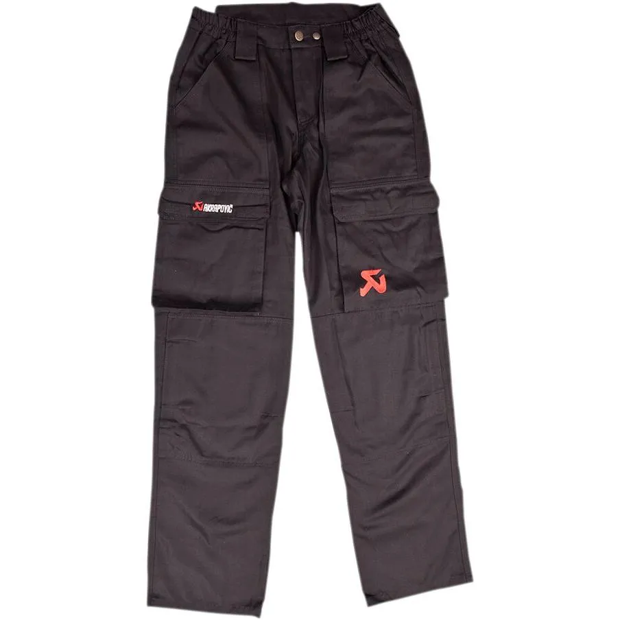 Akrapovic Brand Cargo Trouser Black