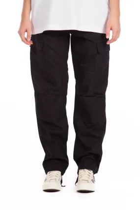 Aviation Pant Black Rinsed