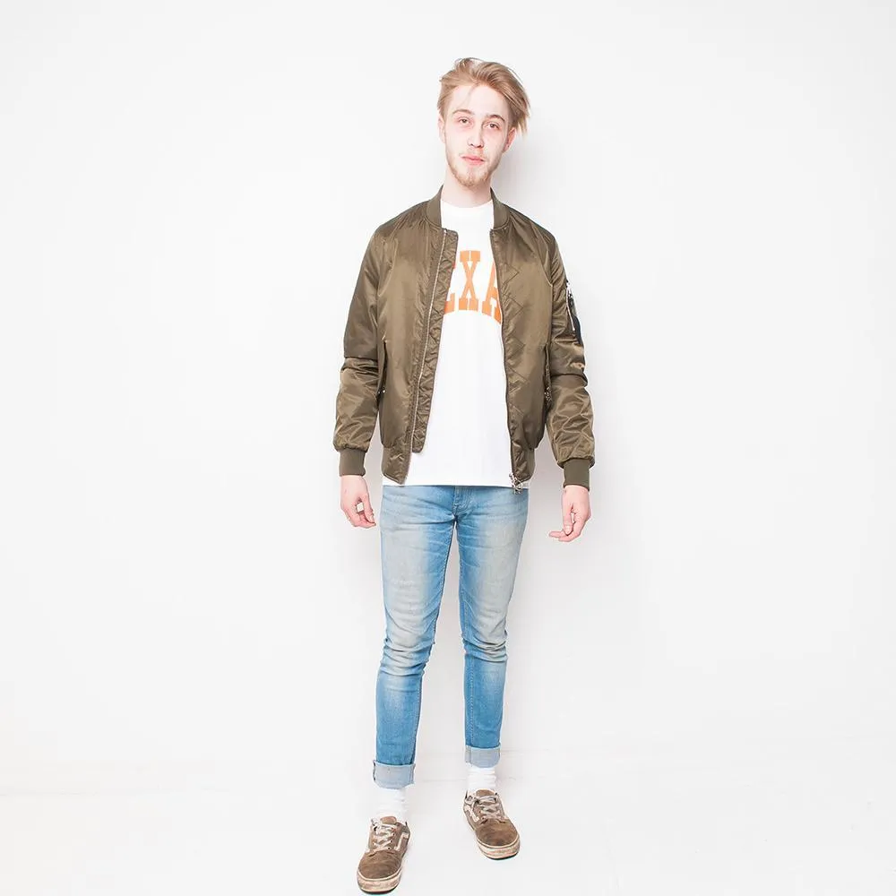 Bellfield - Khaki Bomber - Mens Jacket - Khaki