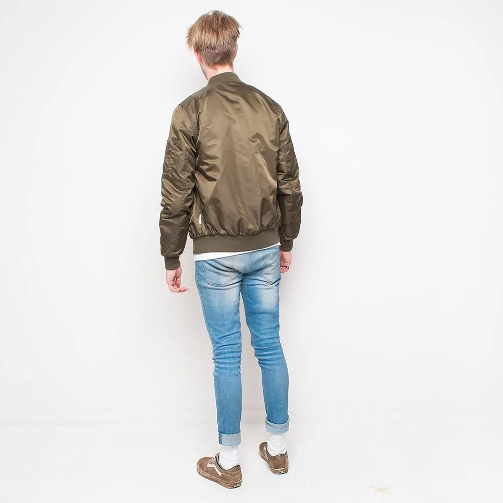 Bellfield - Khaki Bomber - Mens Jacket - Khaki