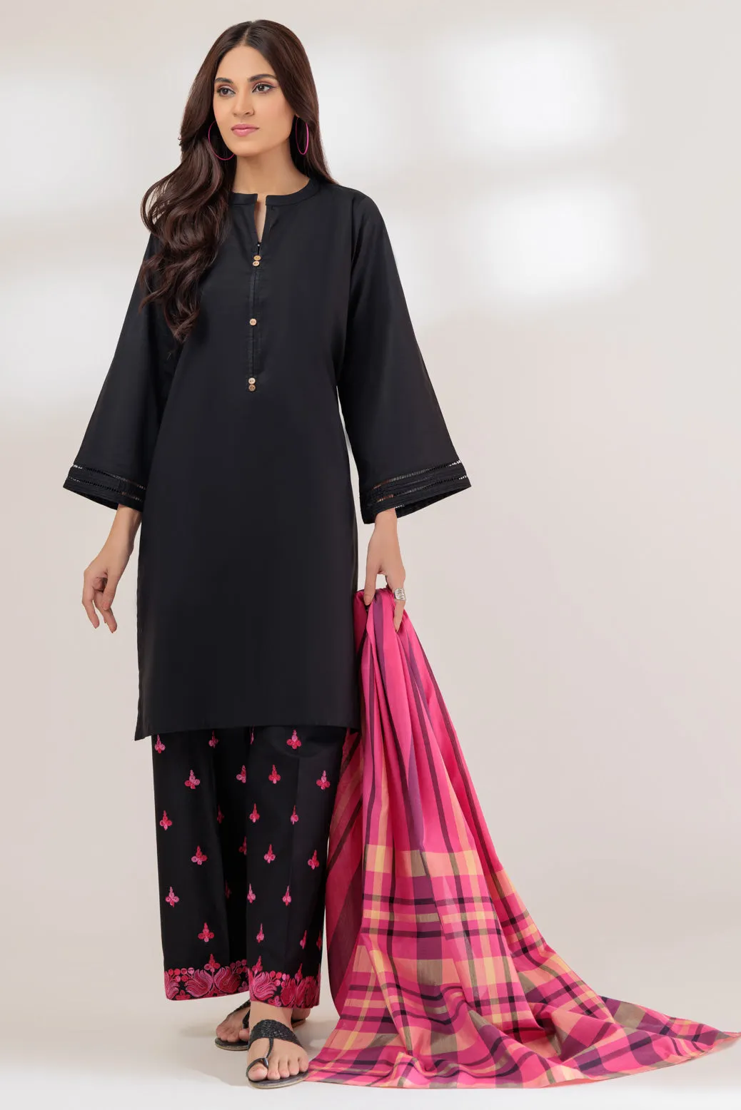 BLACK-CAMBRIC-3 PIECE (SRLS233P04)