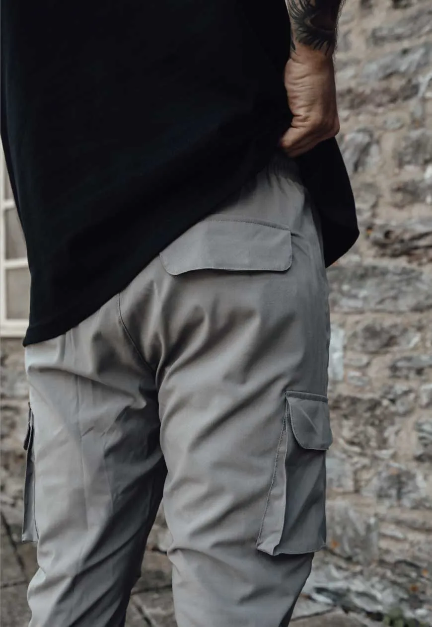 CARGO PANTS - GREY