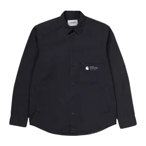 Carhartt WIP Long Sleeve  Coleman Shirt- Black