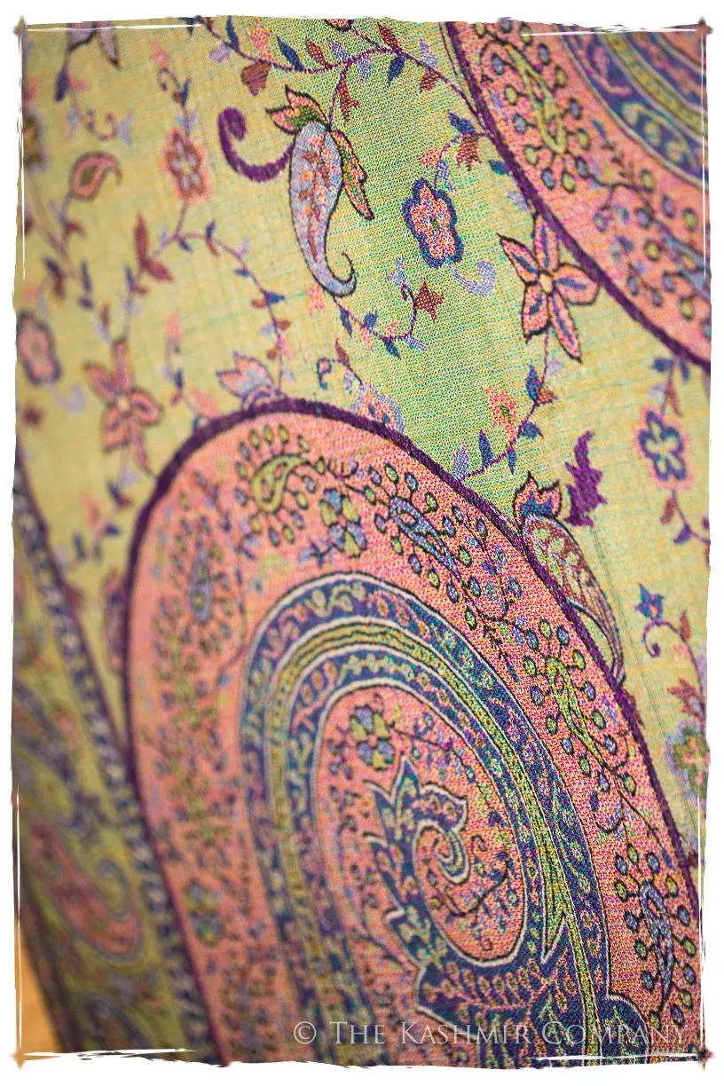 Clelia Paisley Reversible Kashmir Wool Scarf