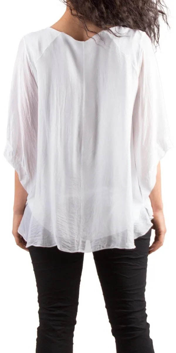 Coletta Silk Top