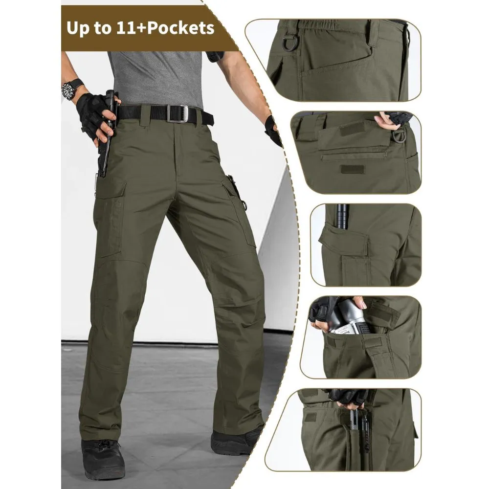 COVERT Men's Water Resistant Tactical Cargo Pants