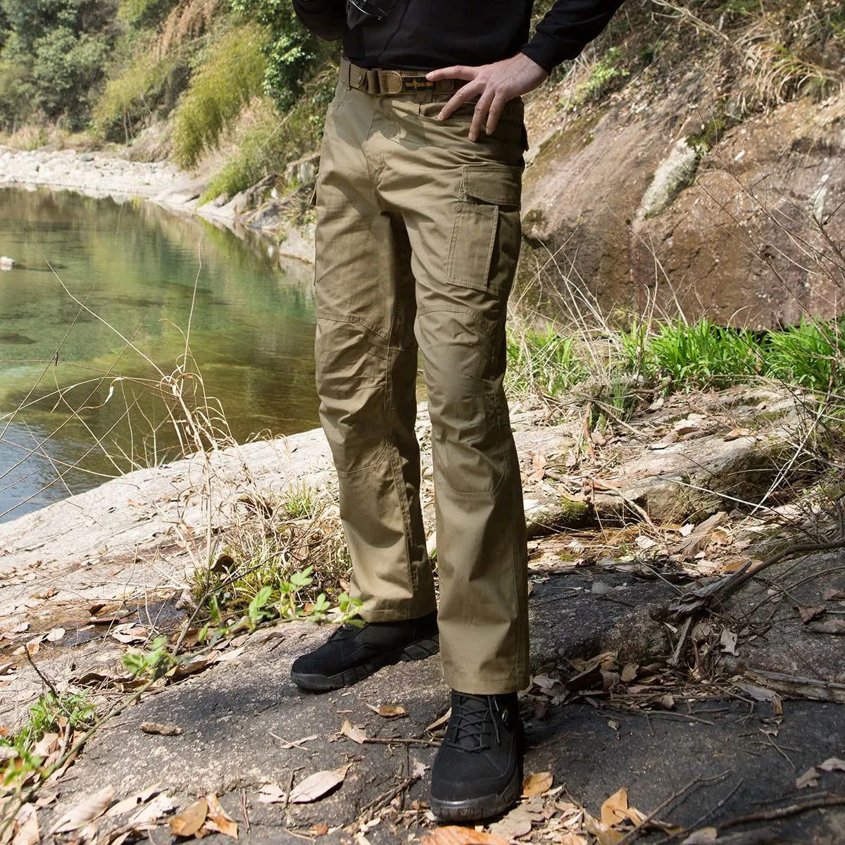 COVERT Men's Water Resistant Tactical Cargo Pants