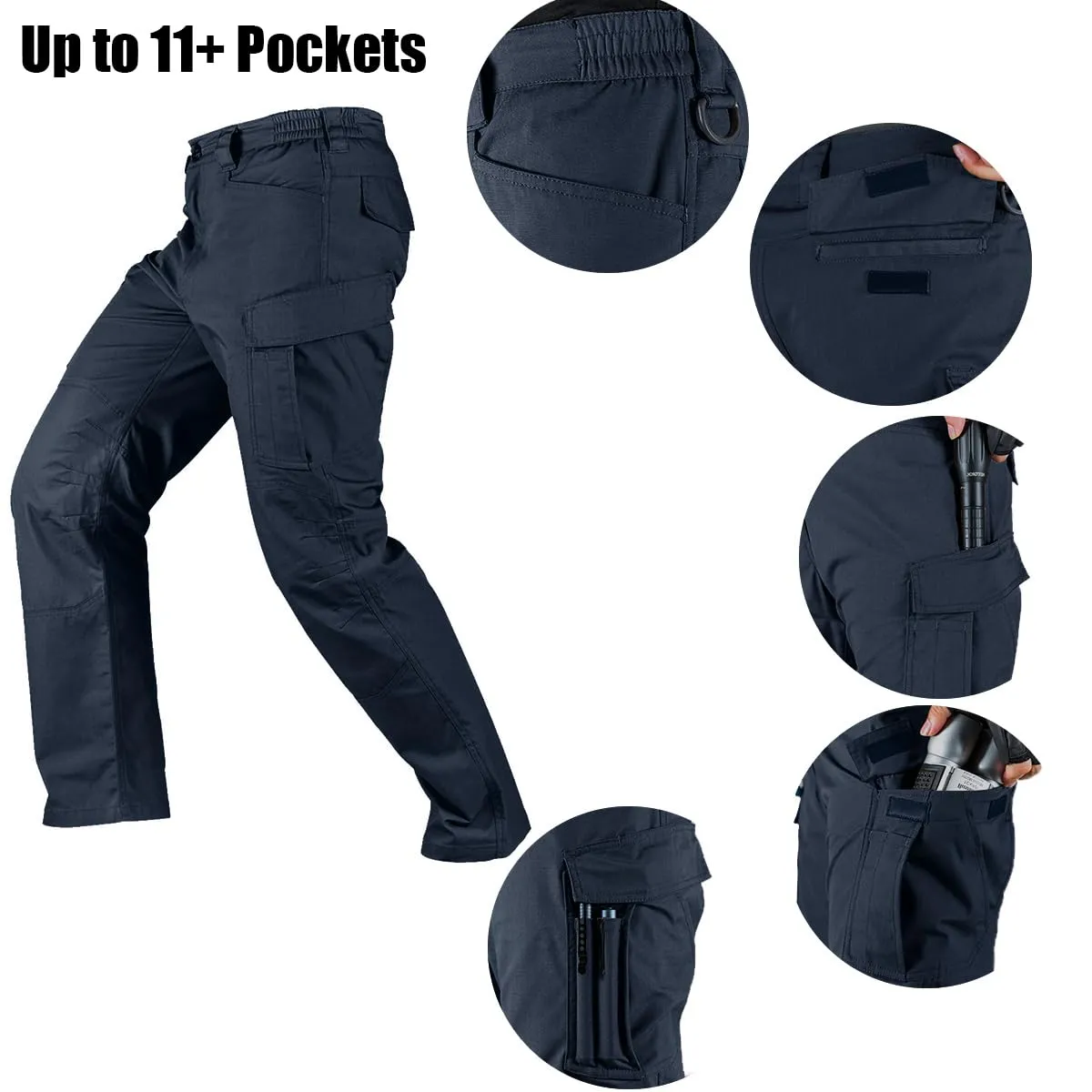 COVERT Men's Water Resistant Tactical Cargo Pants