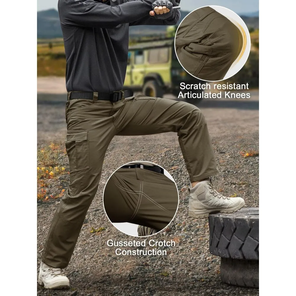 COVERT Men's Water Resistant Tactical Cargo Pants