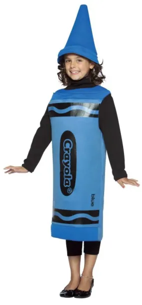 Crayola Child Blue 7-10  Costume