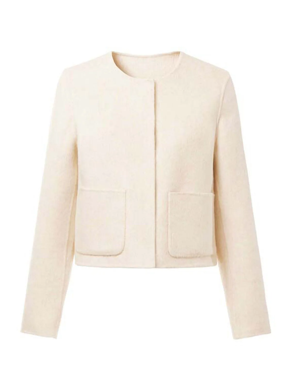 Cropped Wool Jacket