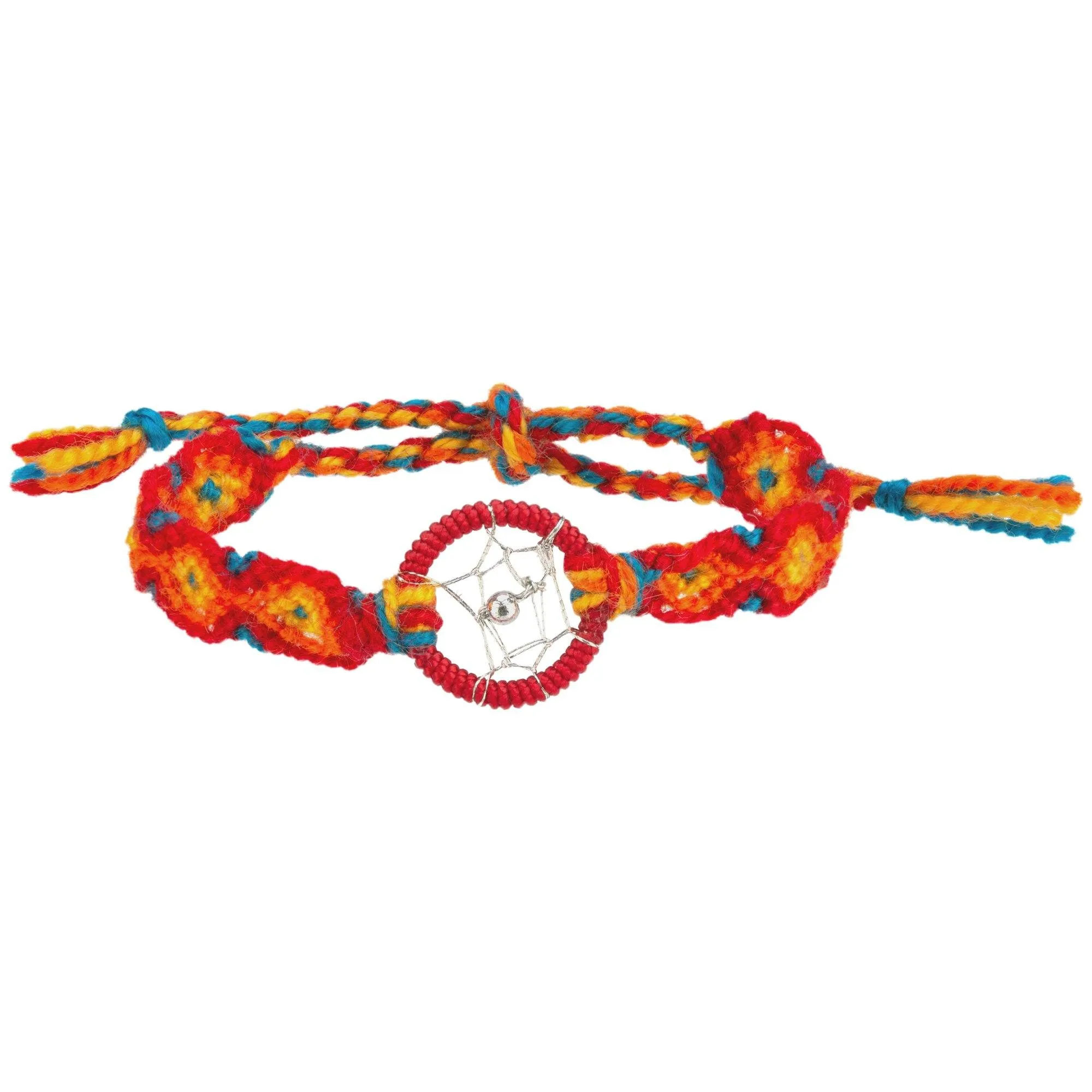 Dreaming Colors Hand-Loomed Scarf & Bracelet Set