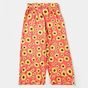 Girls PC Culotte Sun Flowers - Pink