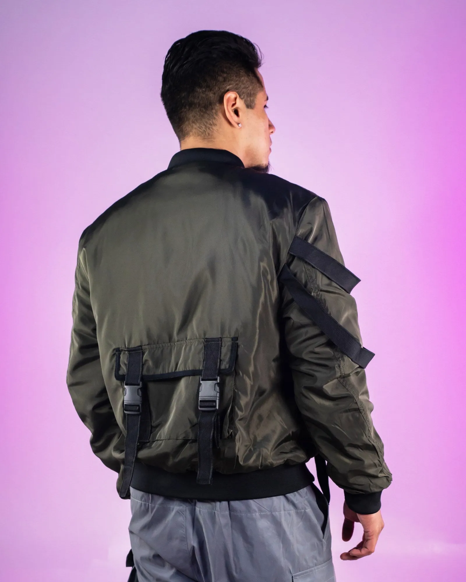 Green Get Tactical Utility Jacket