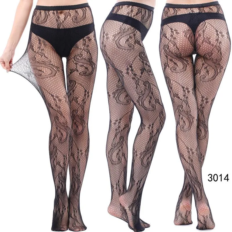 High waist fishnet tights stockings