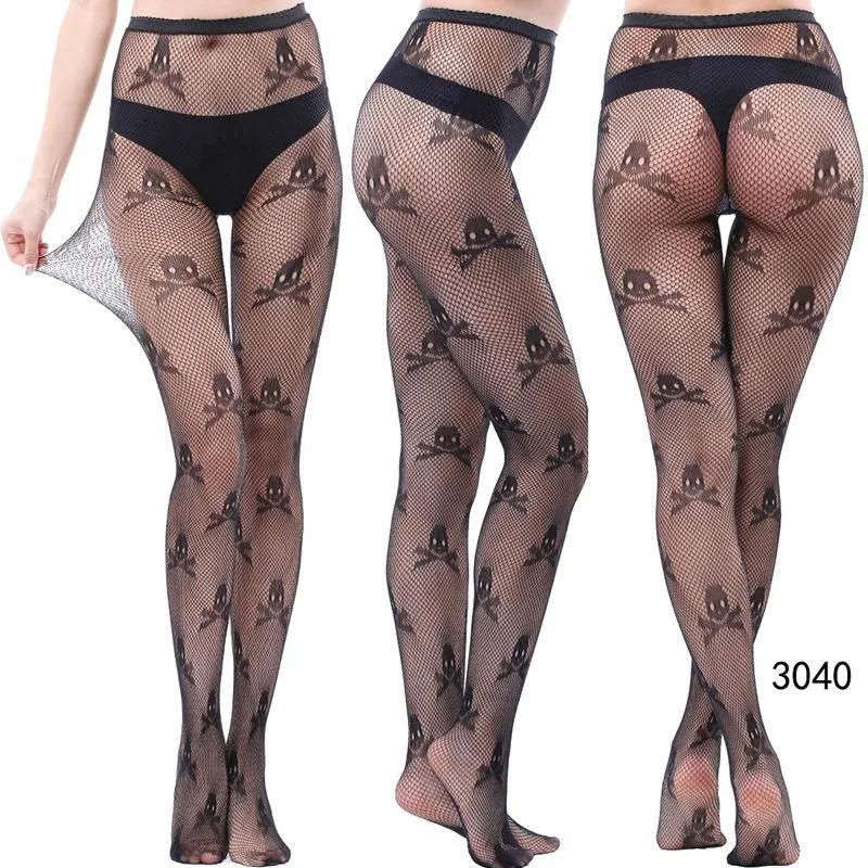 High waist fishnet tights stockings