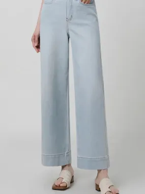 High-Waist Wide-Leg Jeans