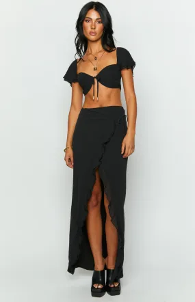 Jay Black Midi Skirt