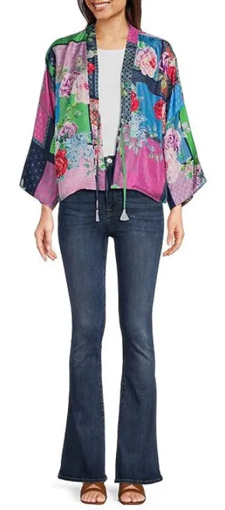 JOHNNY WAS - Rose Makenna (Reversible) Kimono - MULTICOLOURED