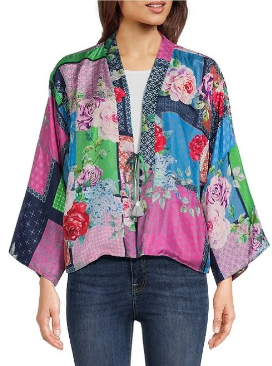 JOHNNY WAS - Rose Makenna (Reversible) Kimono - MULTICOLOURED