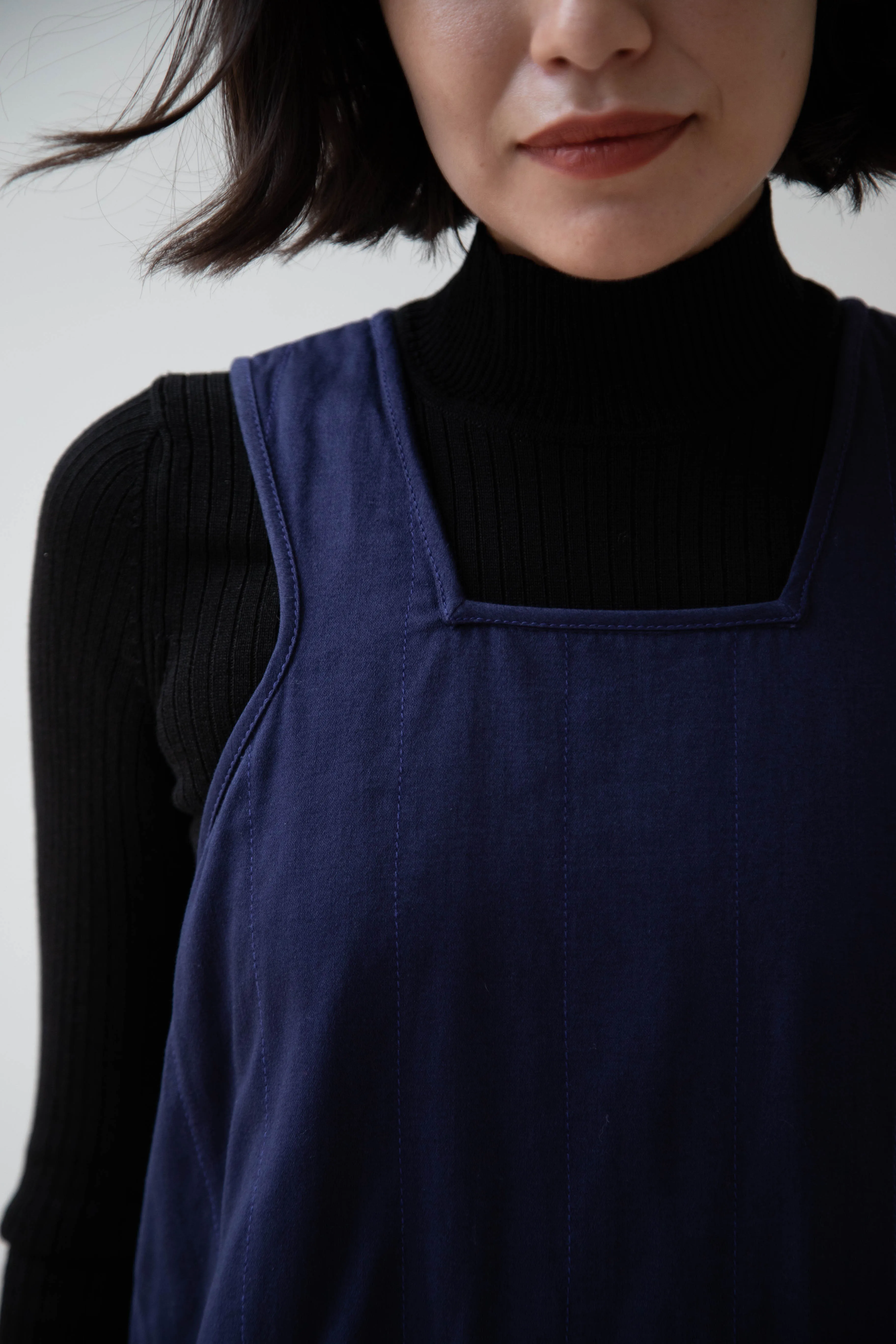 Khadi & Co. | Turmeric Dress in Indigo