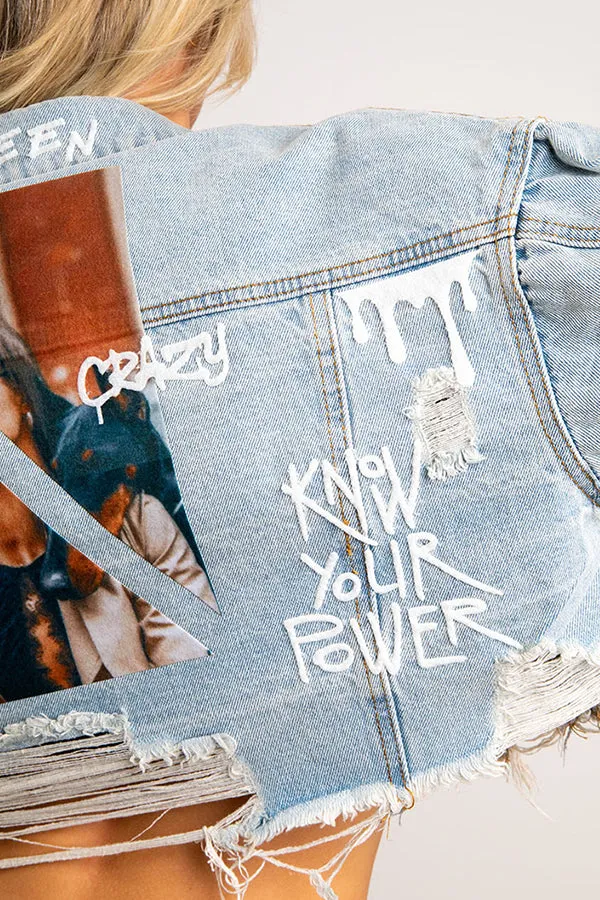 Know Your Power Jean Jacket | Blue