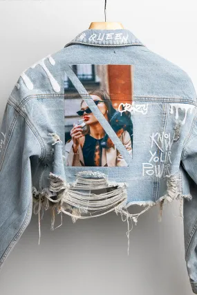 Know Your Power Jean Jacket | Blue