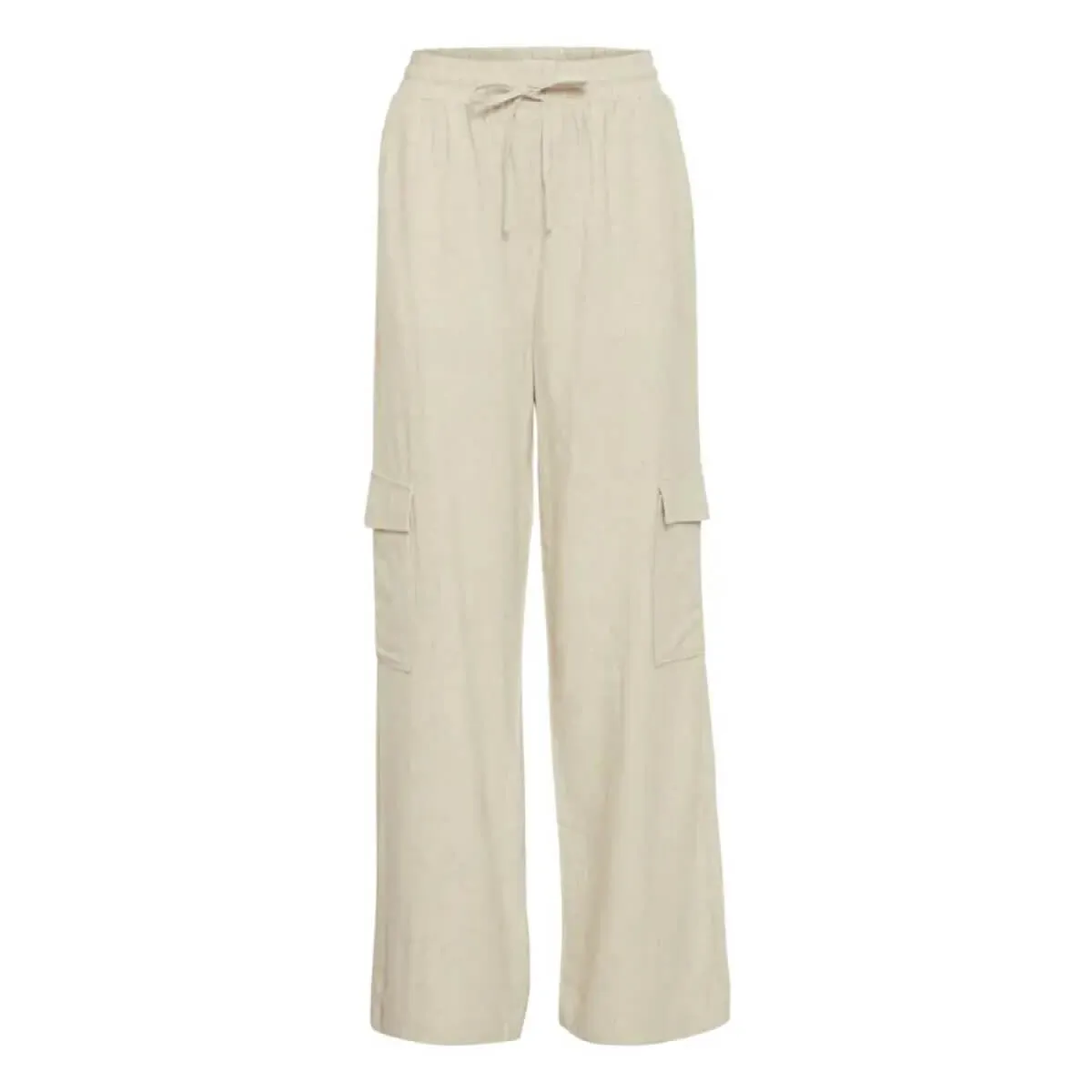 Linen Cargo Pants