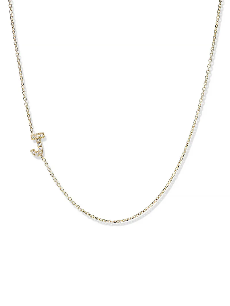 Love Letter Customizable Pavé Necklace