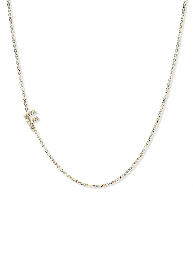 Love Letter Customizable Pavé Necklace