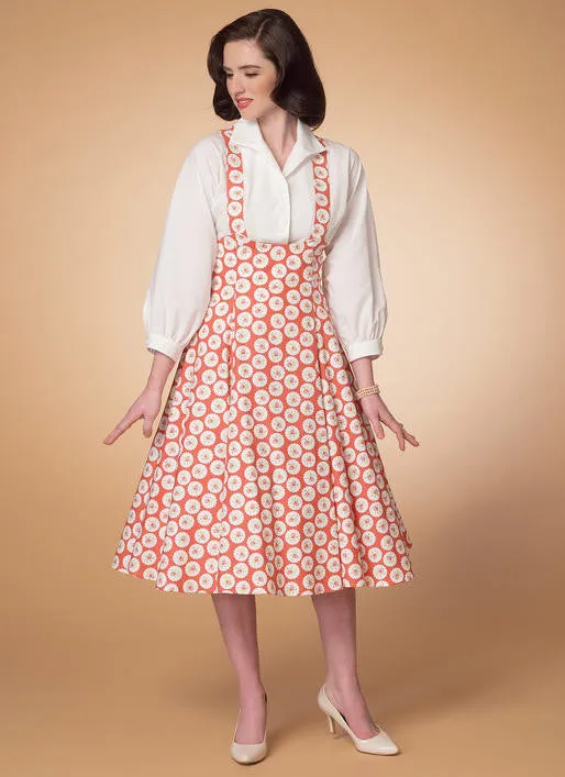 M7184 Mommy & Me 1950s Dress Pattern - McCalls 7184 Sewing Pattern