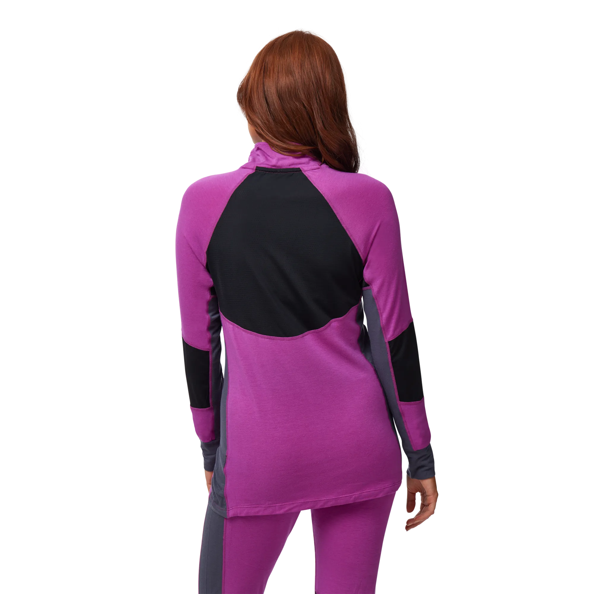 MerinoMIX ACTIVE Zip Top Base Layer - Women