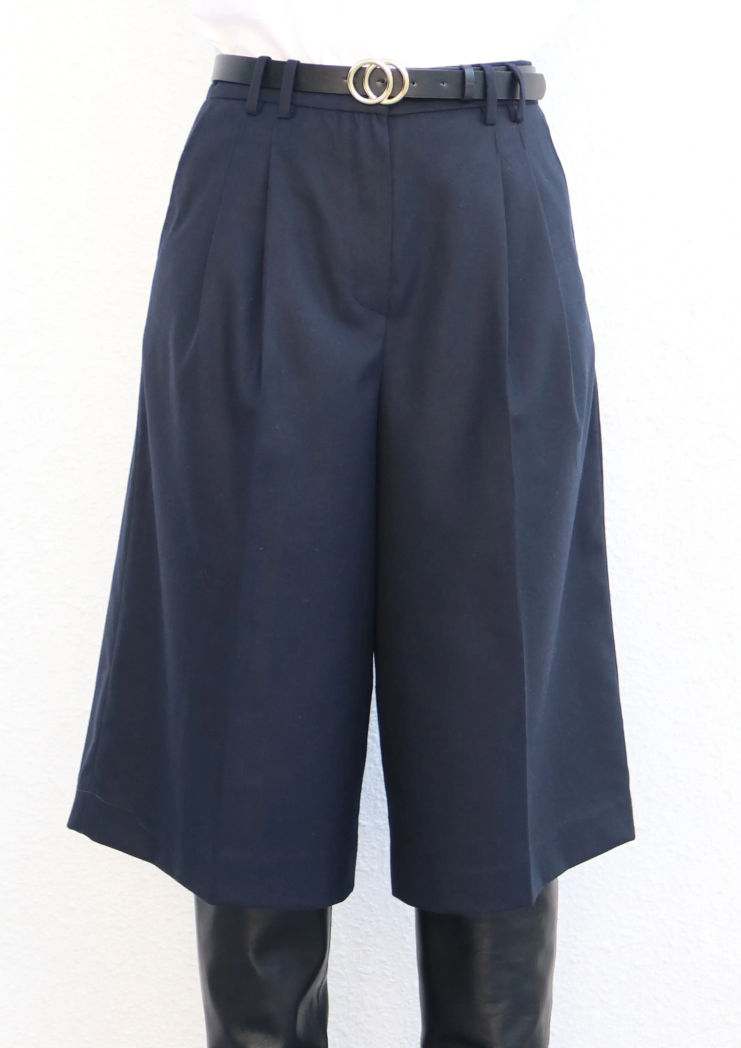 Navy Culottes