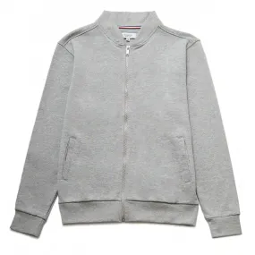 Nino Fleece Bomber in Grey Marl