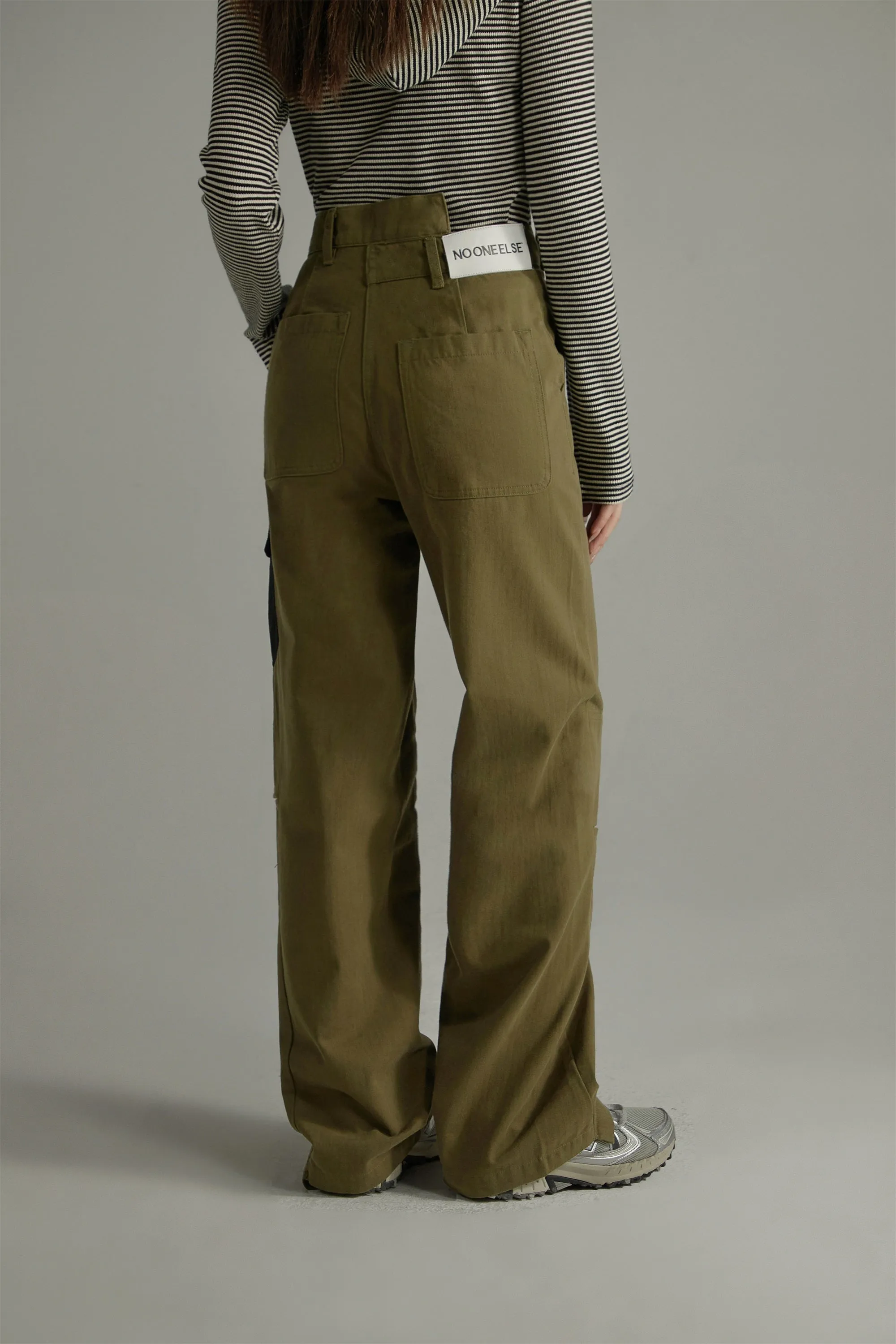 Pocket Wide Cargo Pants