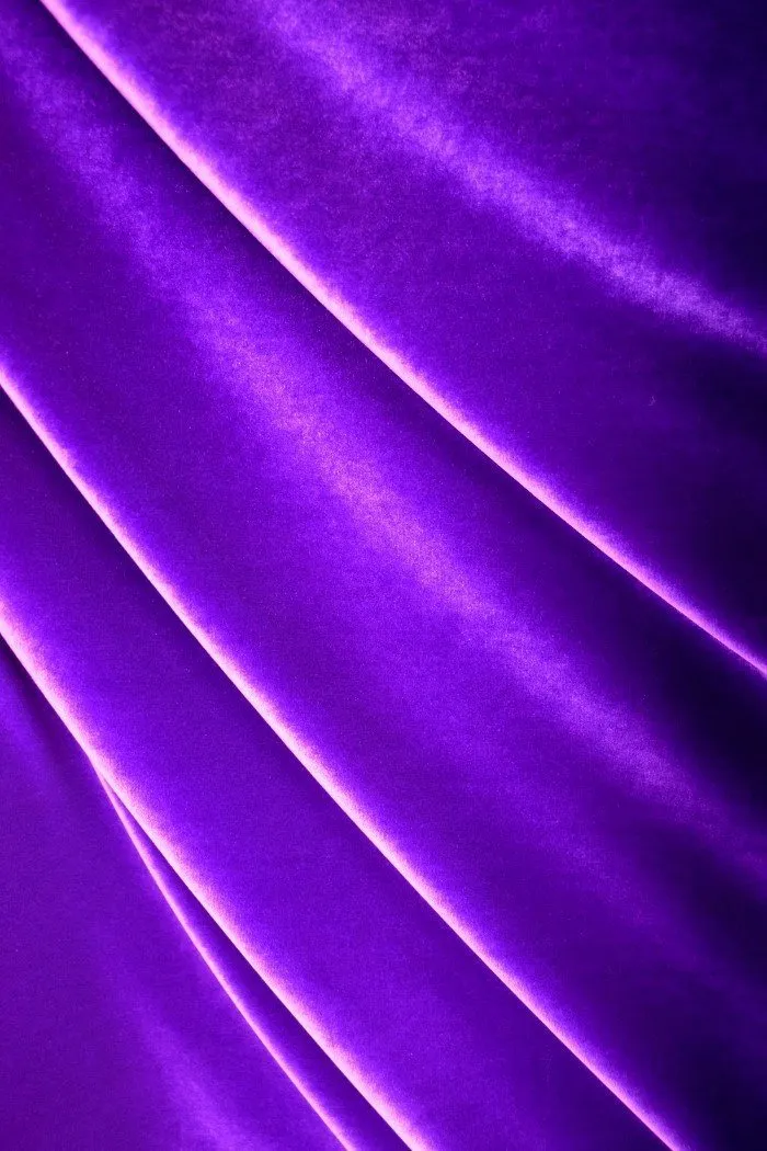 Purple Velvet High Waist Solar Flares