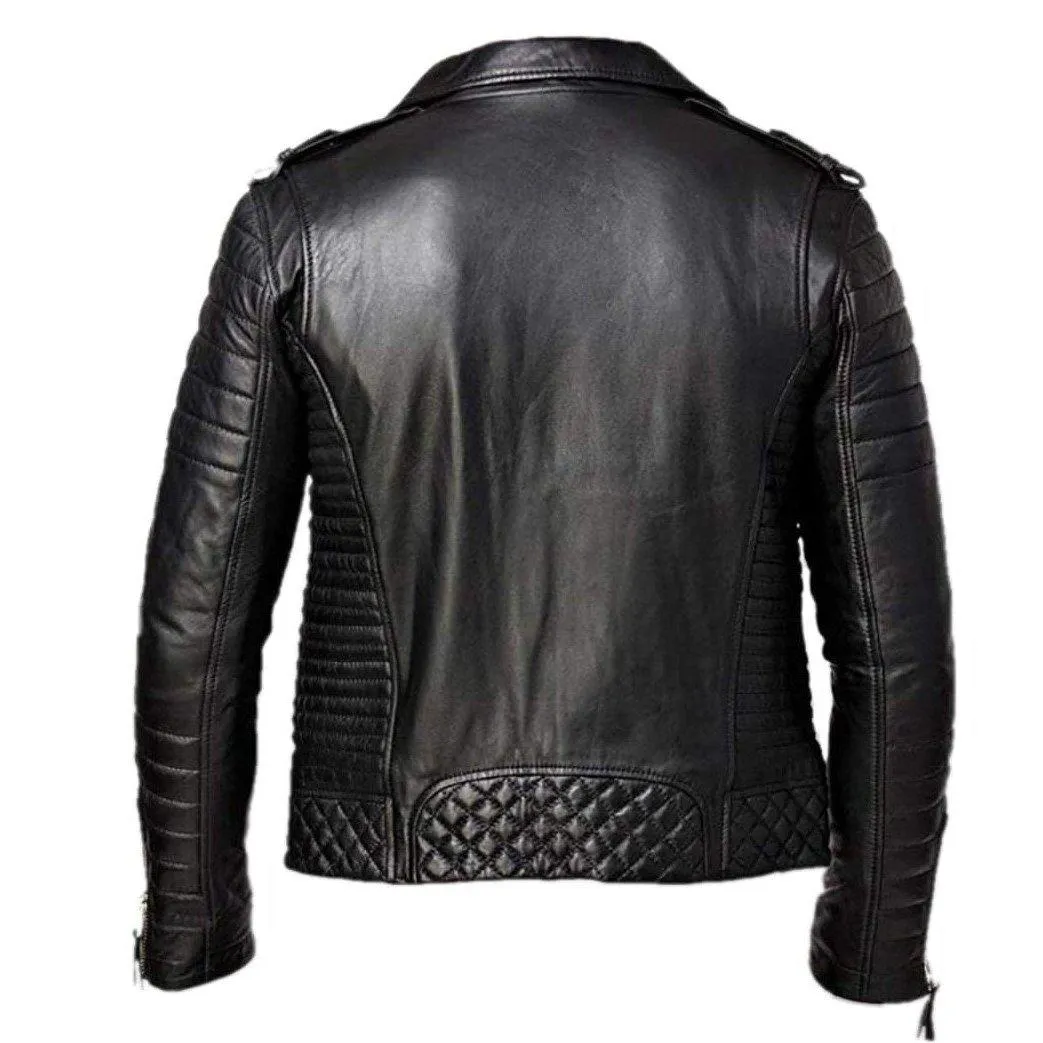 Quilted Leather Jackets Collar | Mens & Womens