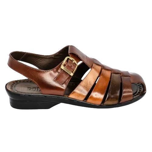 Rodrigo Cognac Multi Sandal