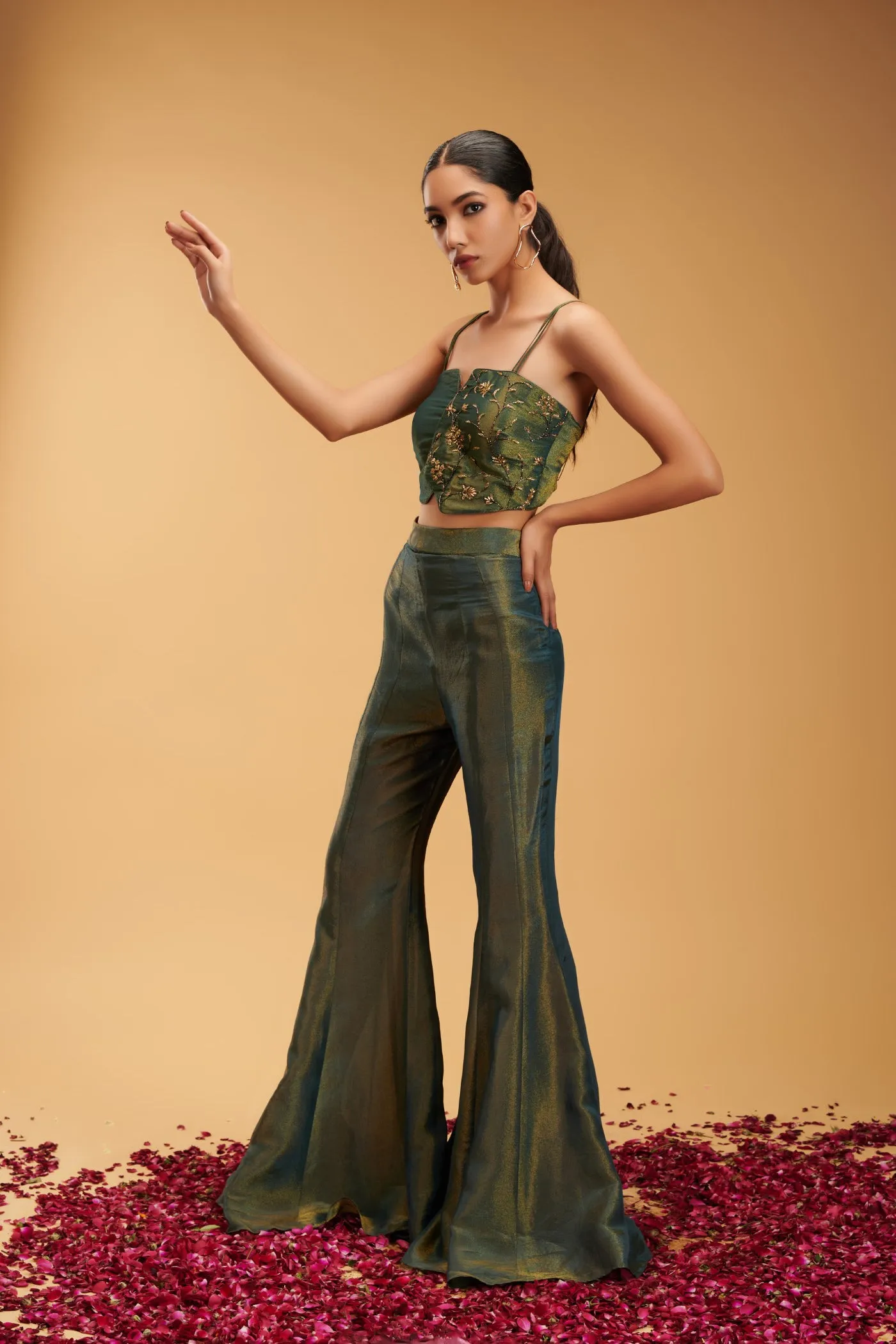 Shakatam kalidar pants Greenish Blue Pants