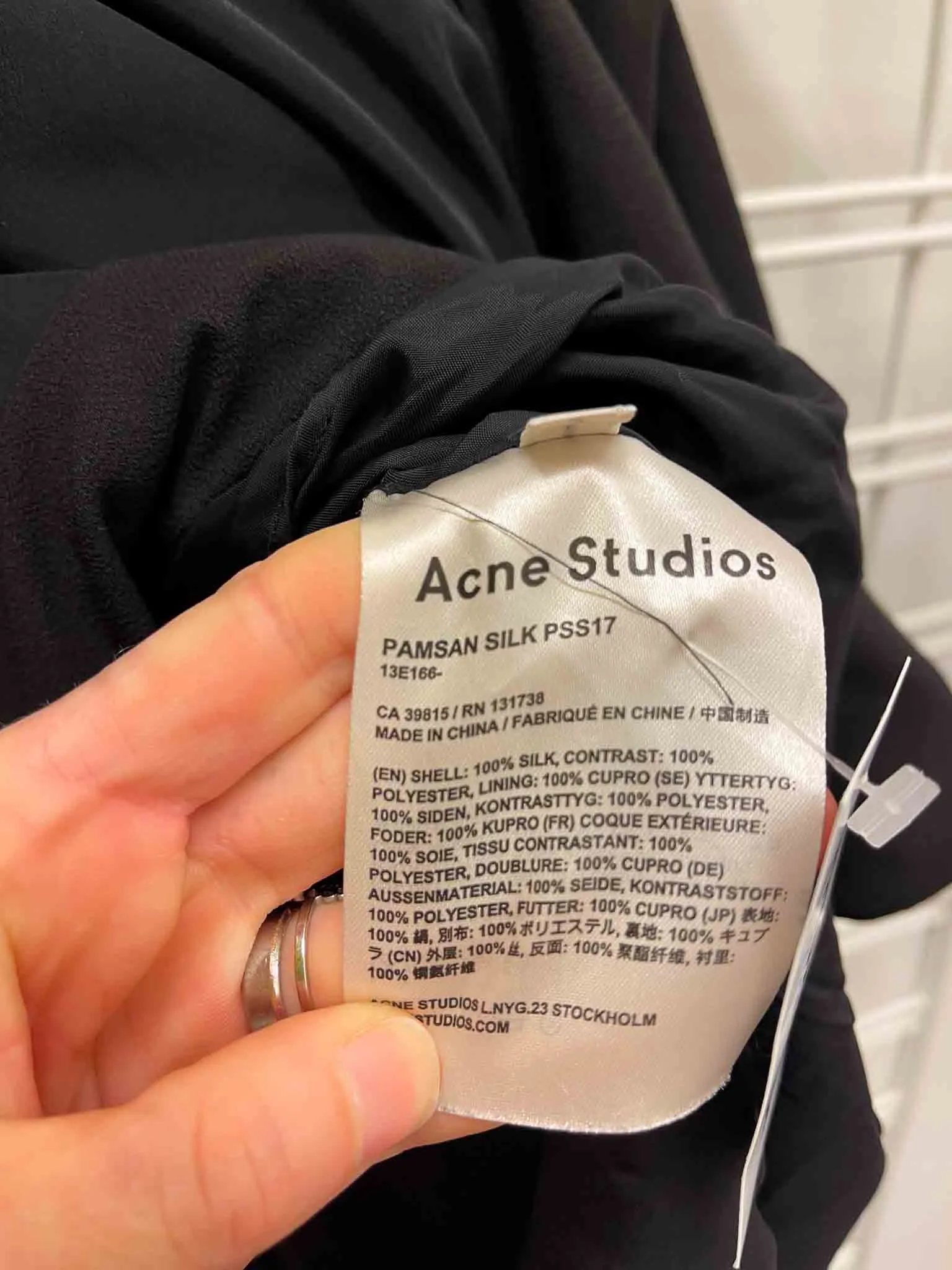 Size 34 (6) | Acne Studio Asymmetrical Skirt