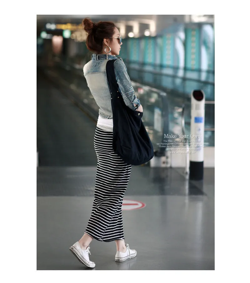 Skirt Women Korean Slim Look Pencil Splitted Skirt