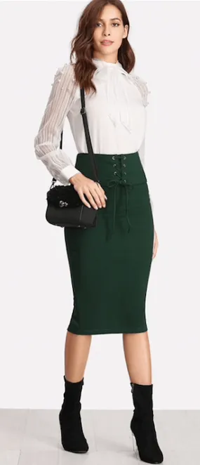 THE OFFICE PARTY PENCIL SKIRT