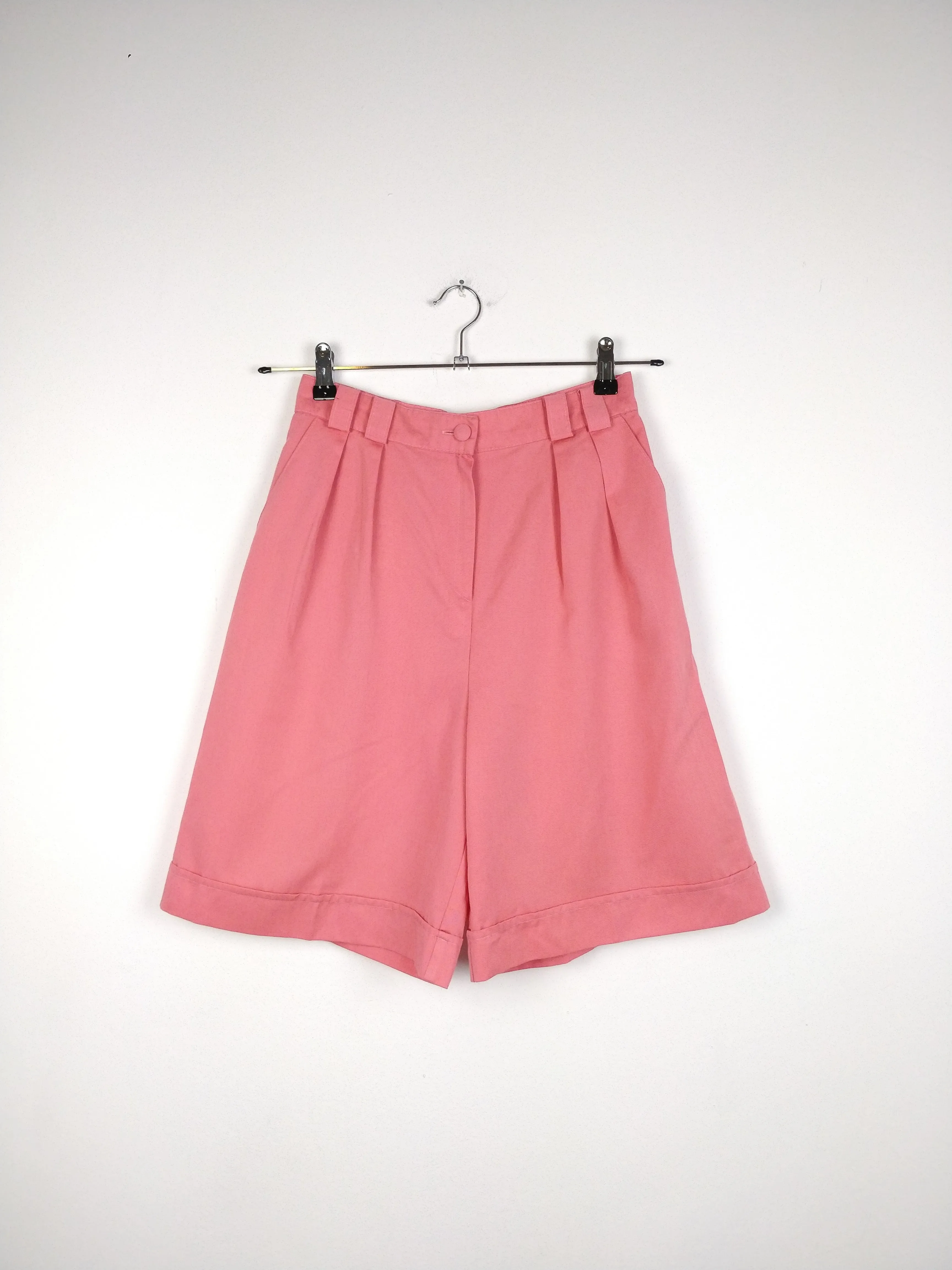 The Pink Culottes | Vintage culottes shorts bermuda pink S