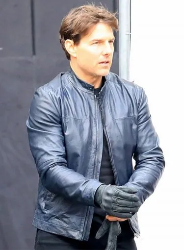 Tom Cruise Mission Impossible Fallout Leather Jacket - LJH0745