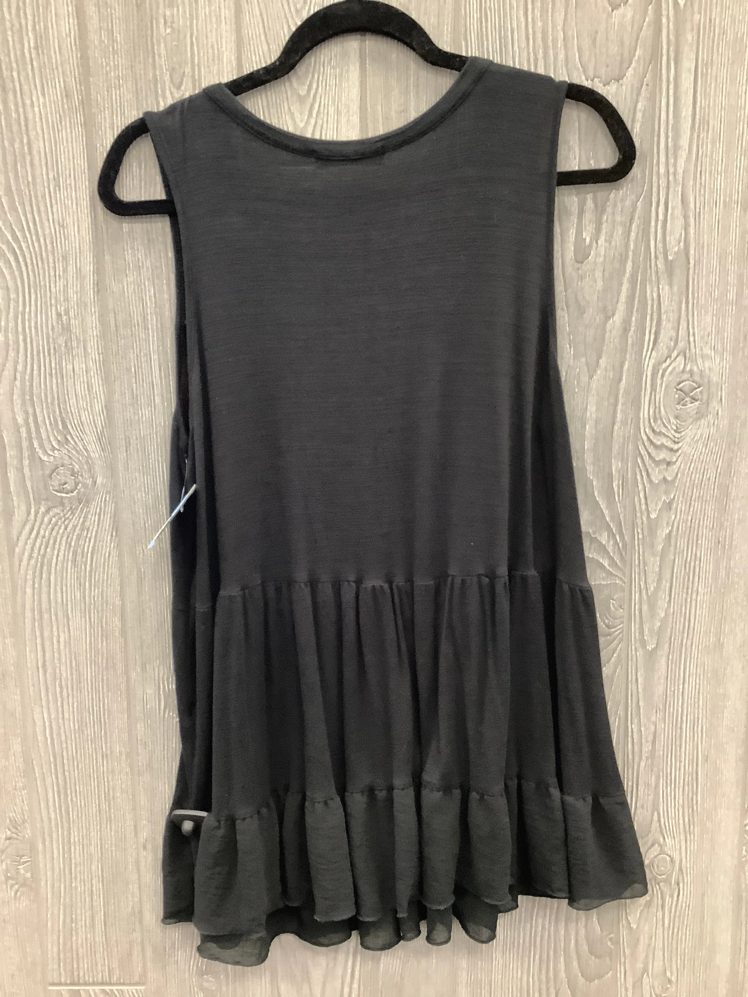 Tunic Sleeveless By Kim & Cami In Black, Size: L