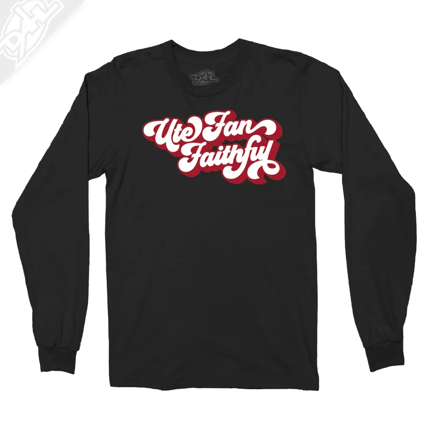 Ute Fan Faithful Retro - Long Sleeve