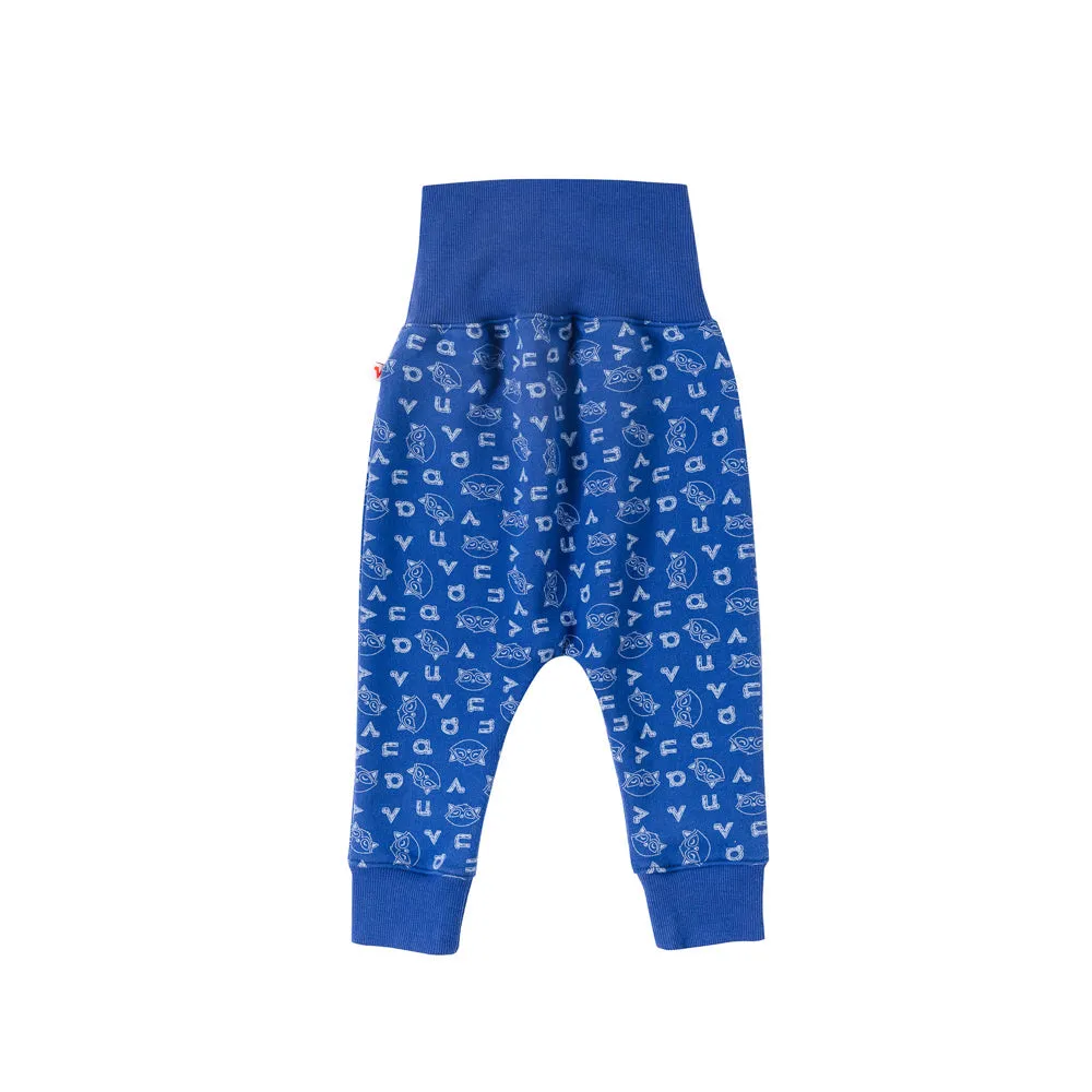 Vauva Baby Boys Raccoon Pattern High Waist Pants