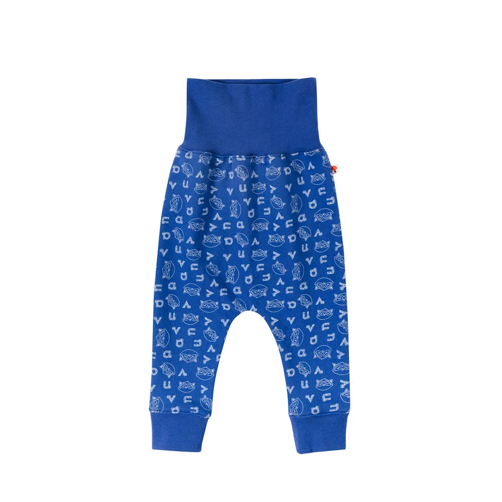 Vauva Baby Boys Raccoon Pattern High Waist Pants