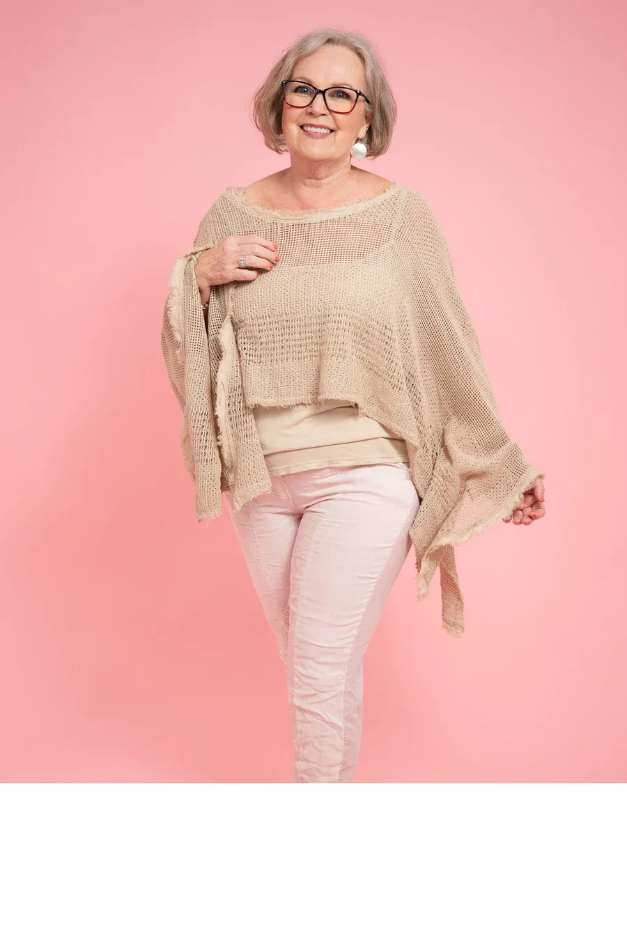 VIENNA TOP - BEIGE