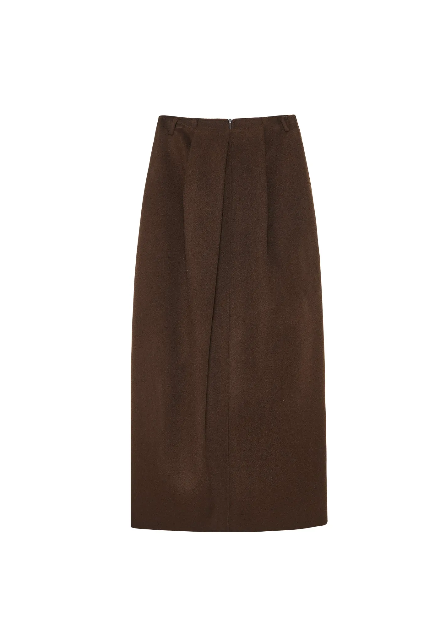 Wool Pencil Skirt